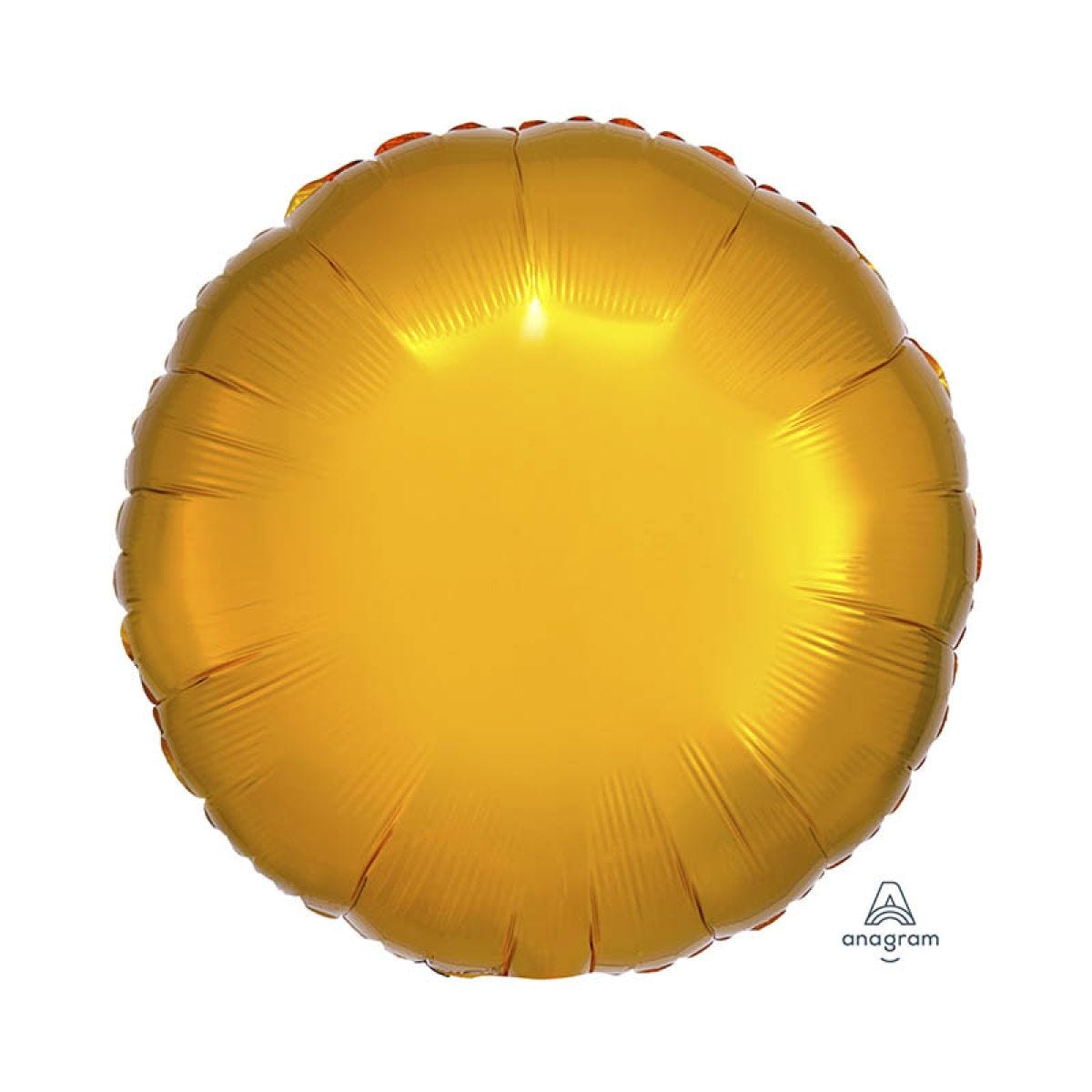 Metallic Gold Round Balloon - 18" Foil