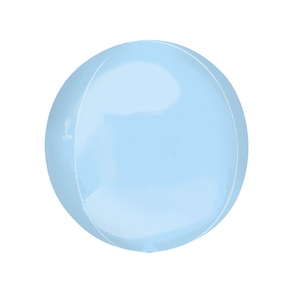 Pastel Blue Jumbo Orbz Balloon - 21" Foil