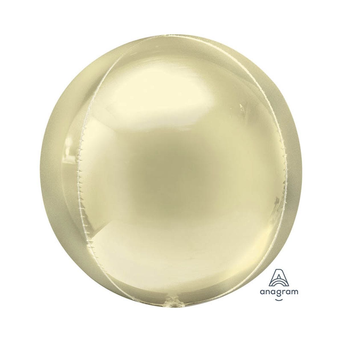 Pastel Yellow Orbz Balloon - 16"