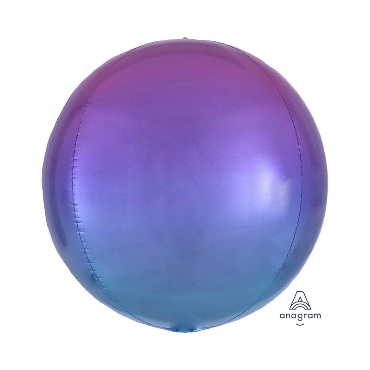 Ombre Pink & Blue Orbz Balloon - 16"
