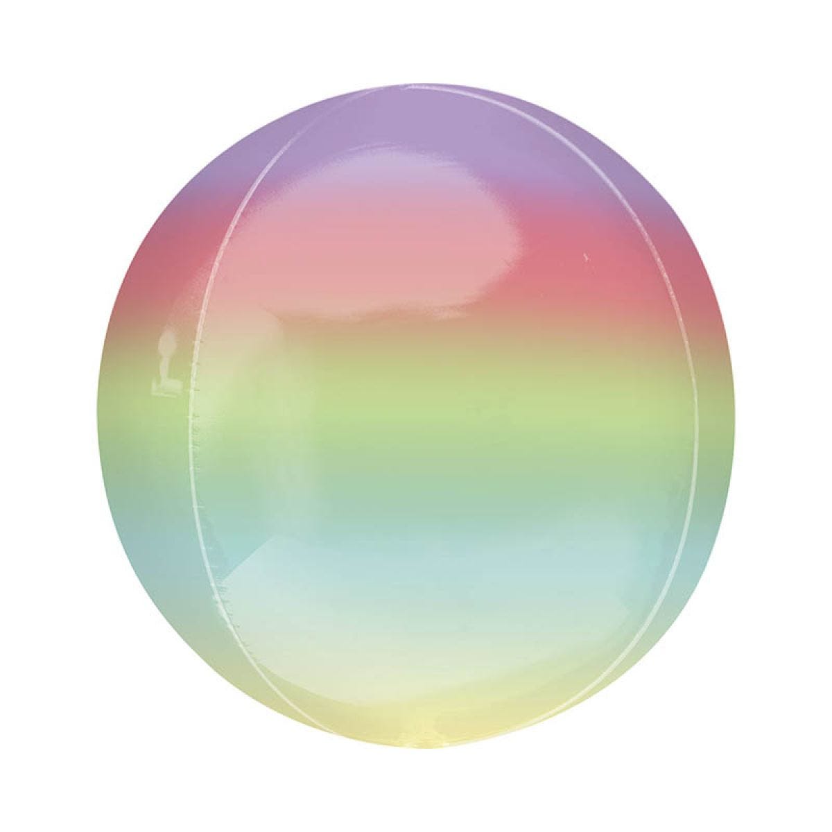 Ombre Rainbow Orbz Balloon - 16"