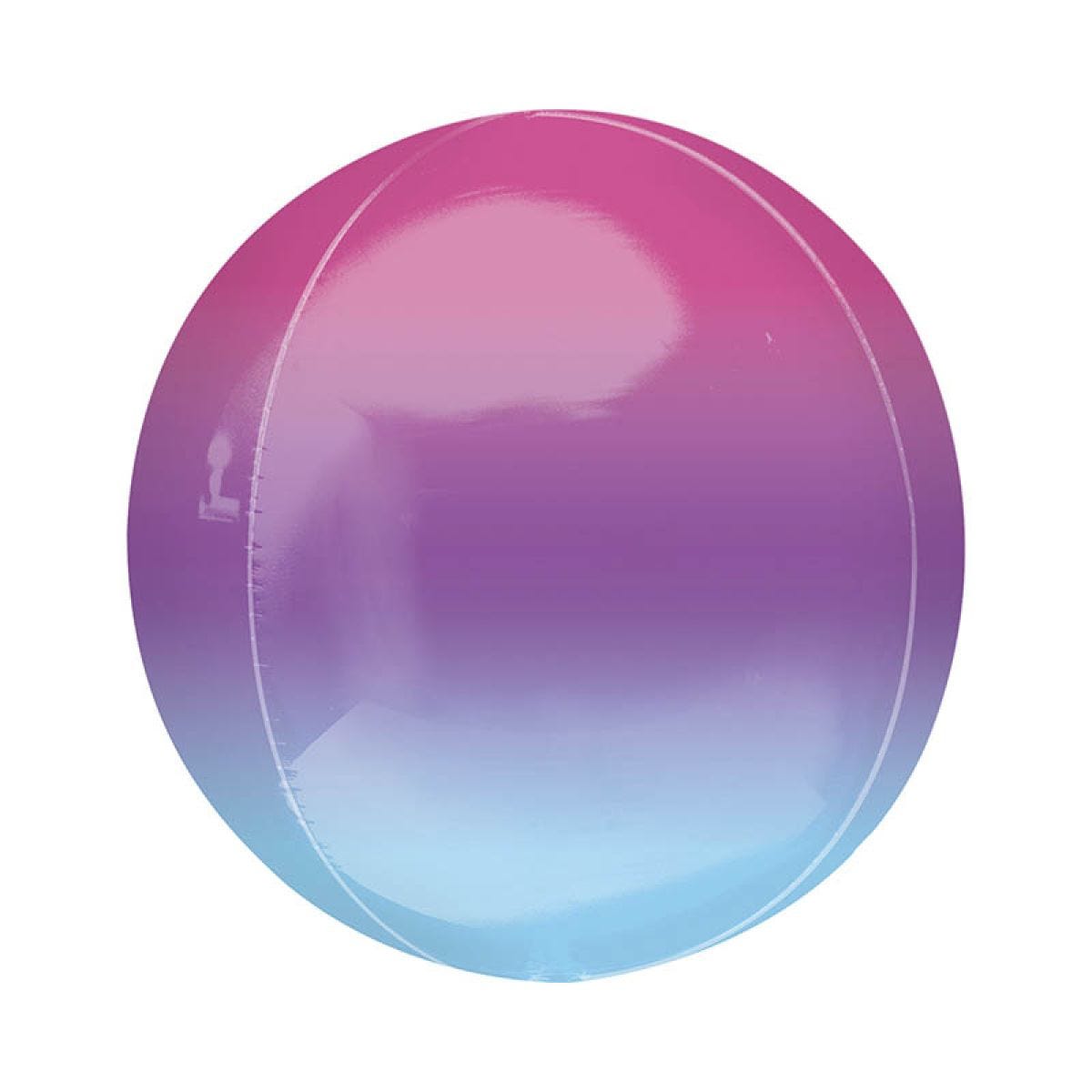 Ombre Purple & Blue Orbz Balloon - 16"