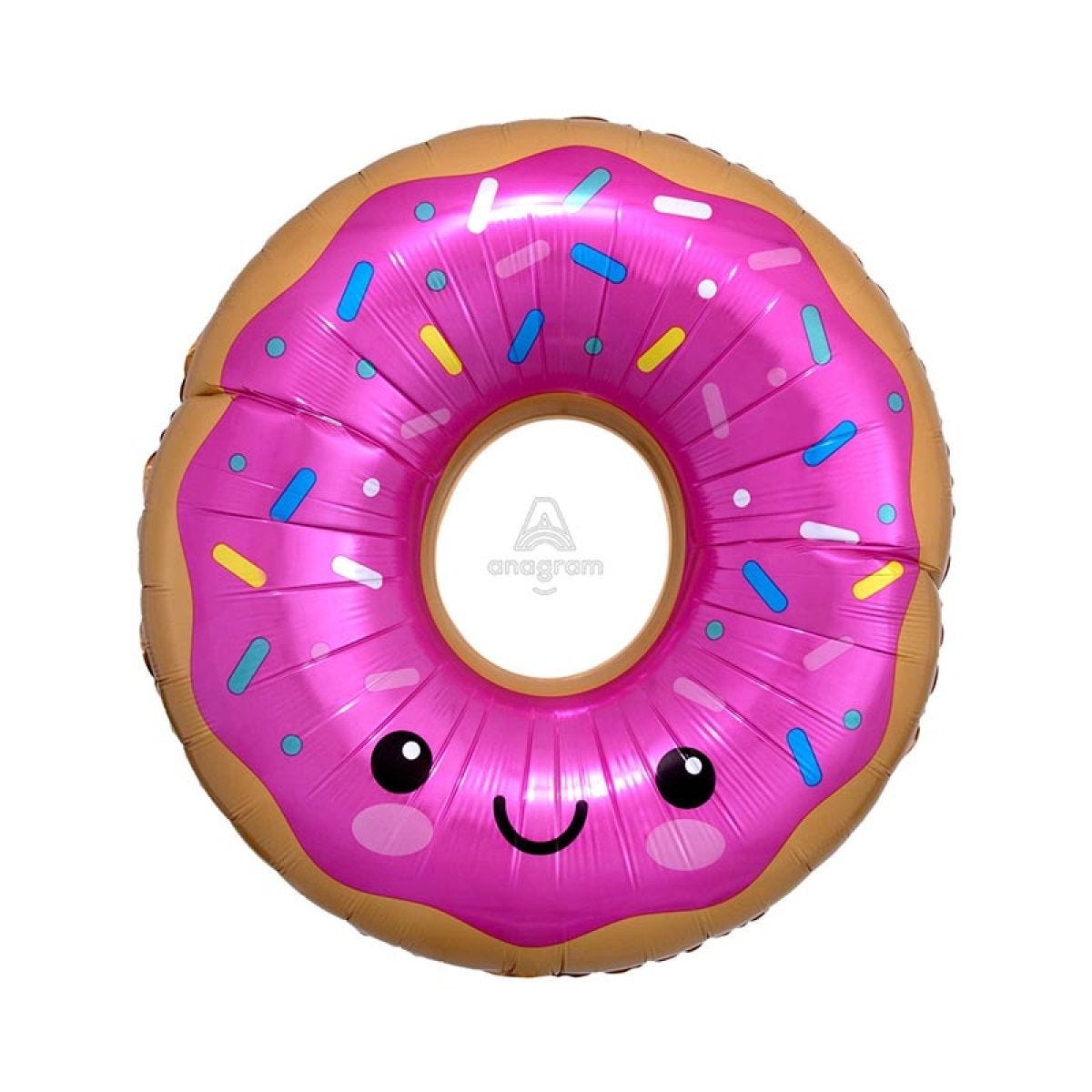 Donut Supershape Balloons - 27" x 27" Foil