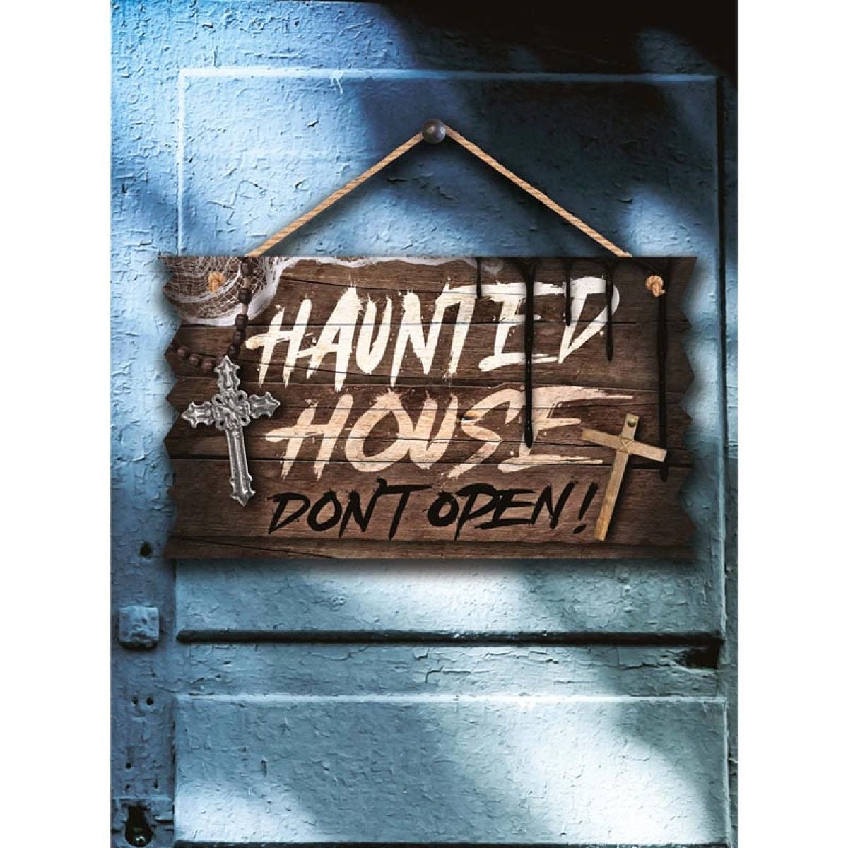 Haunted House Sign