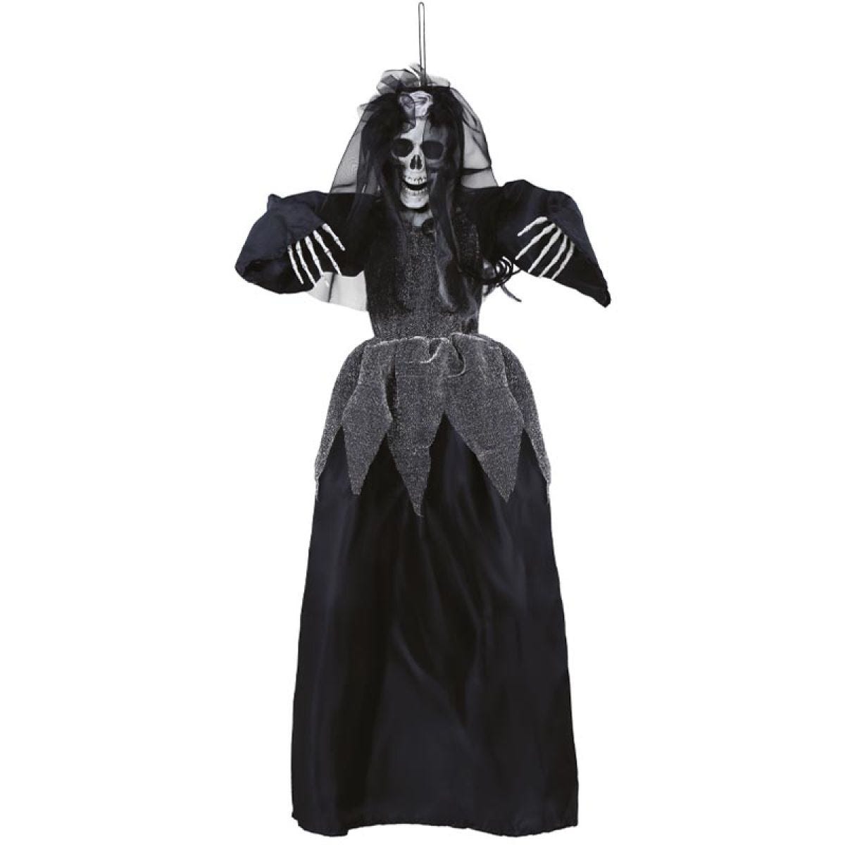 Hanging Skeleton Bride - 90cm