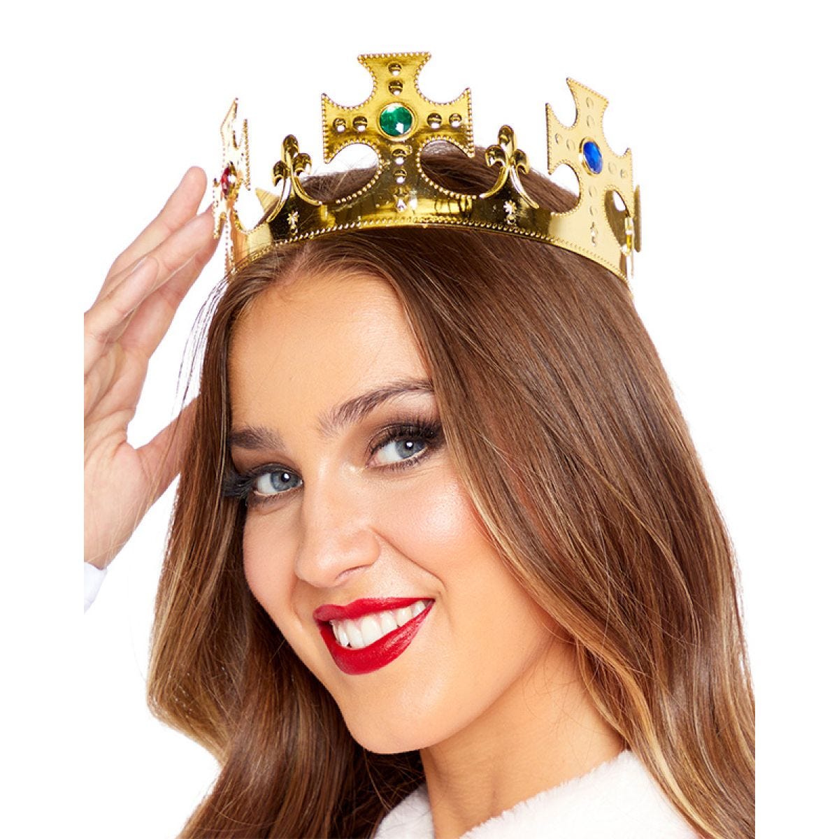 Gold Plastic Crown
