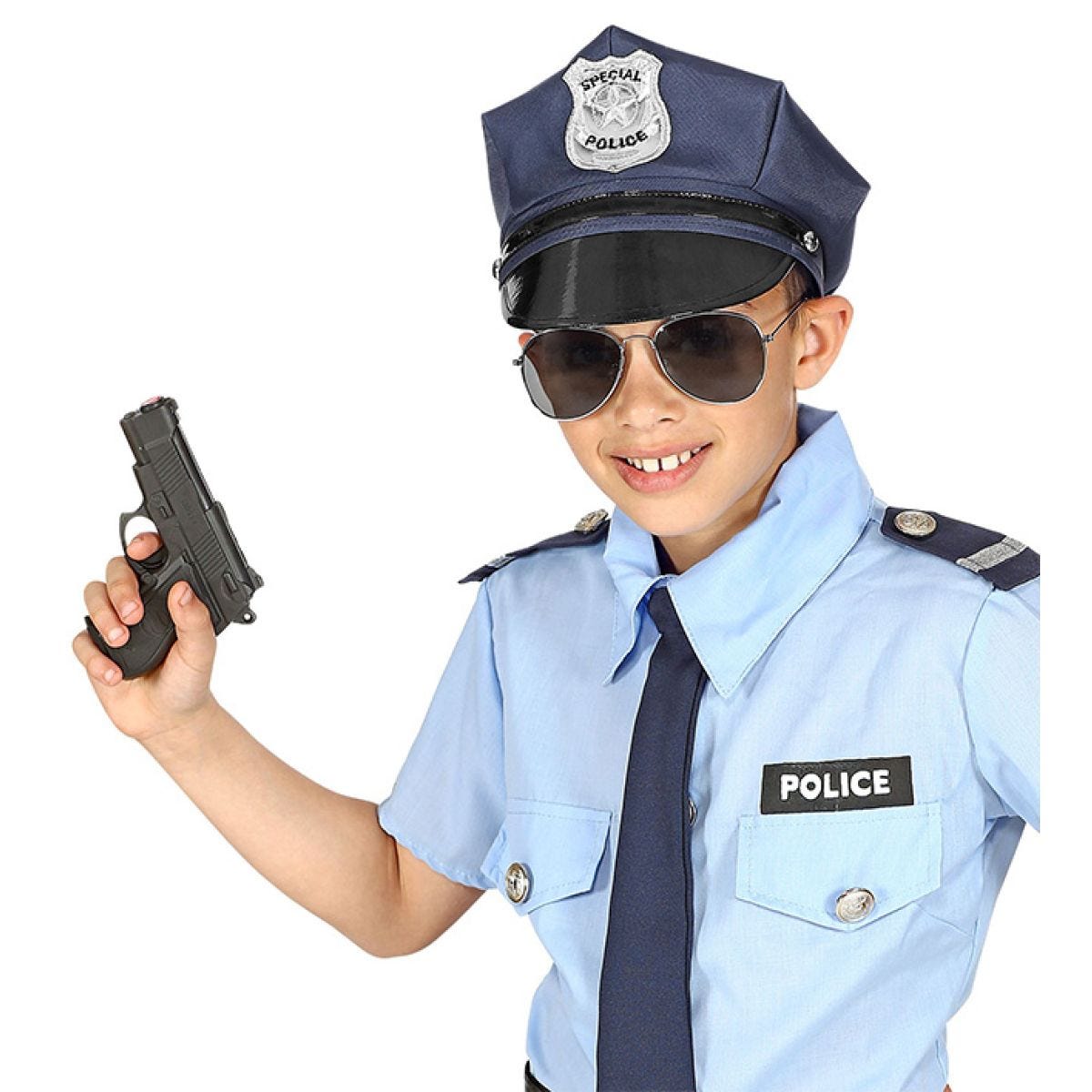 Blue Police Hat - Child