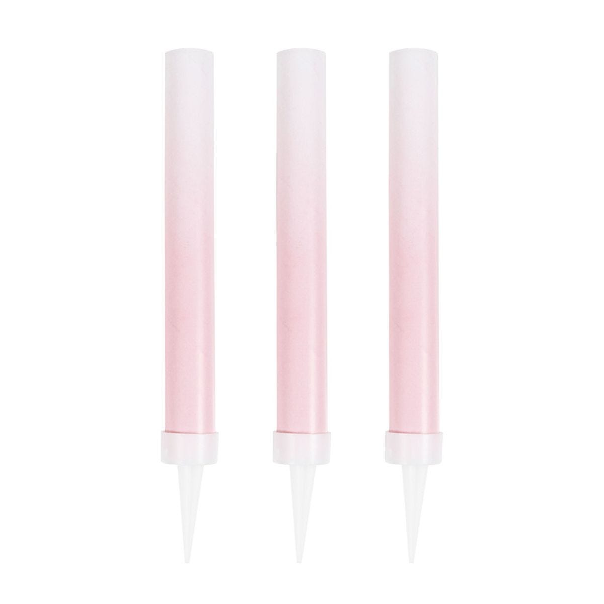 Mix It Up Pink Ombre Cake Fountain Candles - 16cm