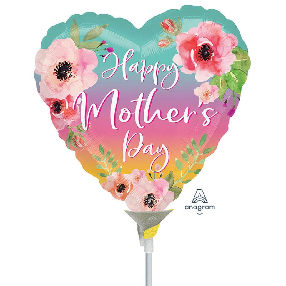 Flowers & Ombre Mother&apos;s Day Mini Air-fill (Uninflated)