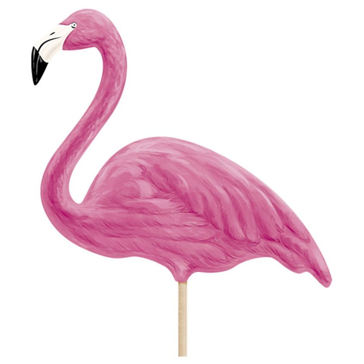 Flamingo Picks - Asst Sizes (6pk)