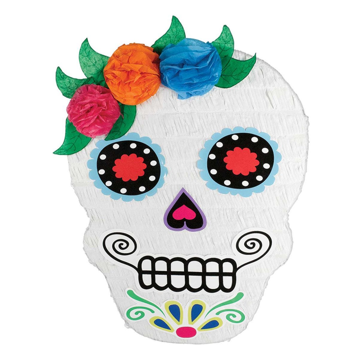 Halloween Sugar Skull PiÃ±ata 53cm x 38cm