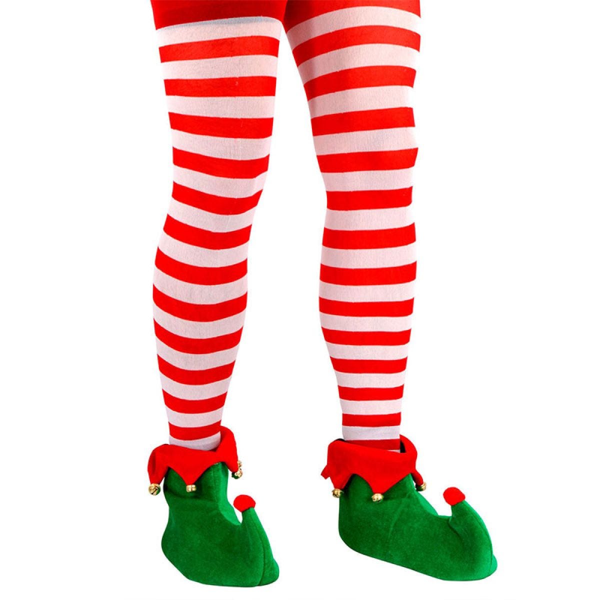 Red & White Tights - Adult Plus Size