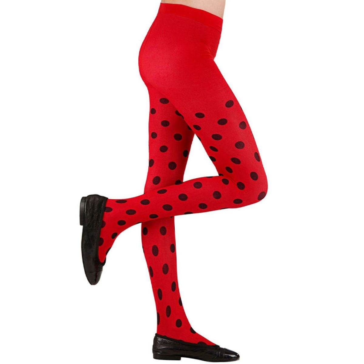 Ladybug Tights - 11-14 Years