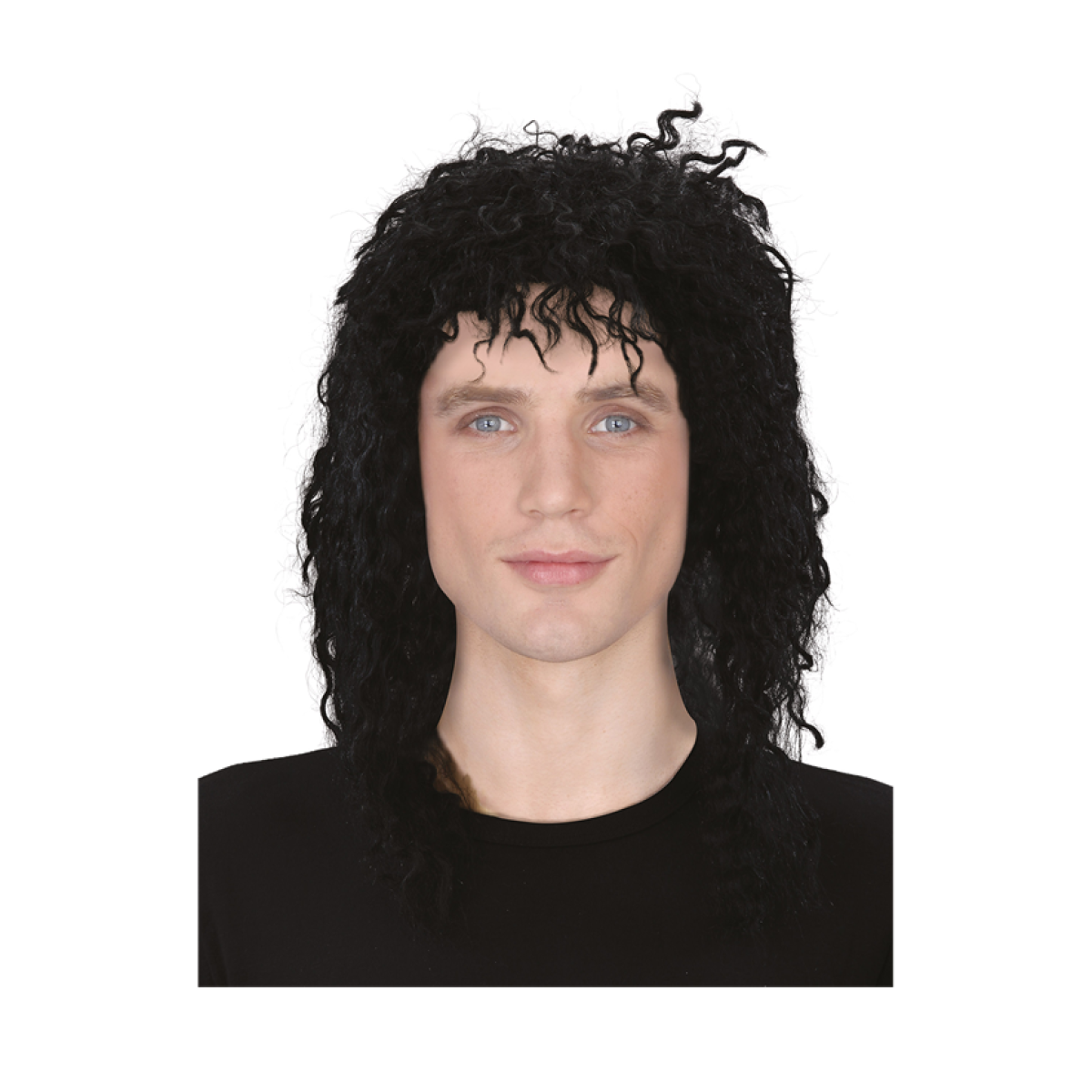 Black Wavy Guy Wig