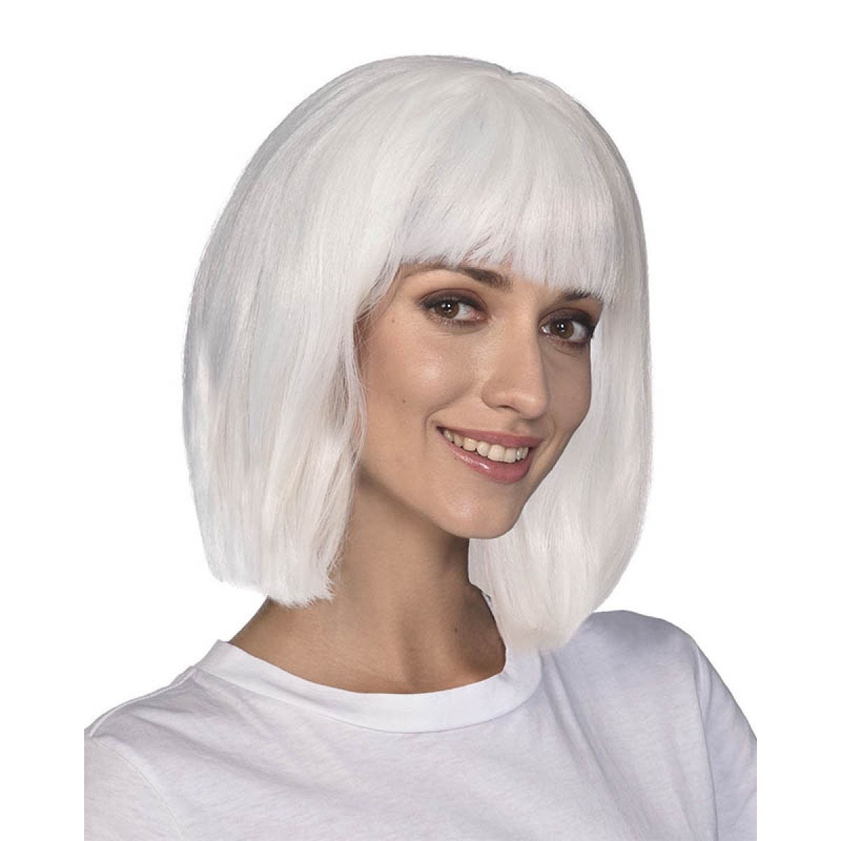 White Party Wig