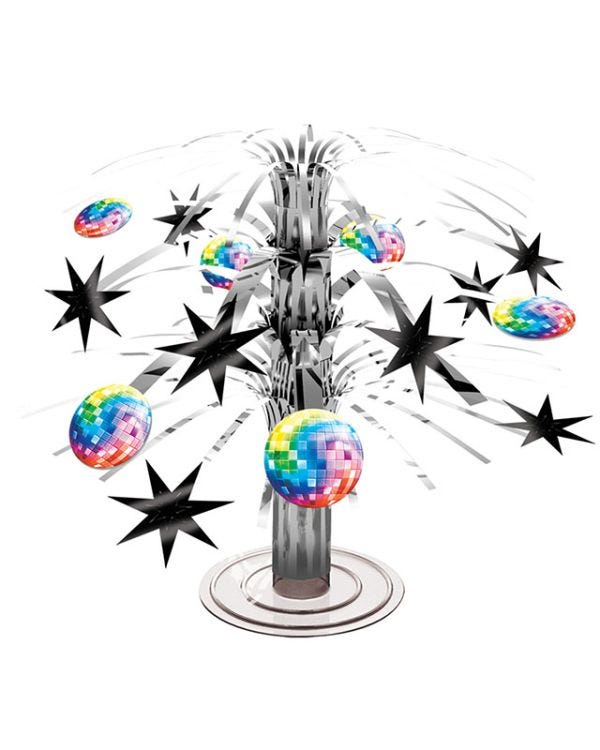 70s Disco Fever Table Centrepiece - 21cm