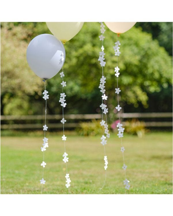 Blossom Flowers Balloon Tails (5pk)