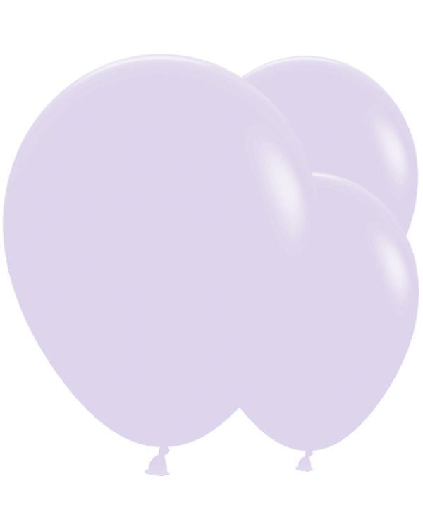 Pastel Lilac - 18&quot; Latex Balloons (25pk)