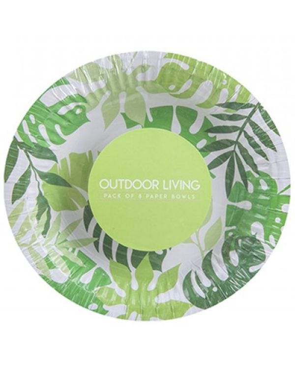 Leaf Design Paper Bowls