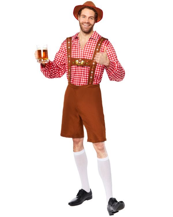 Bavarian Man - Adult Costume