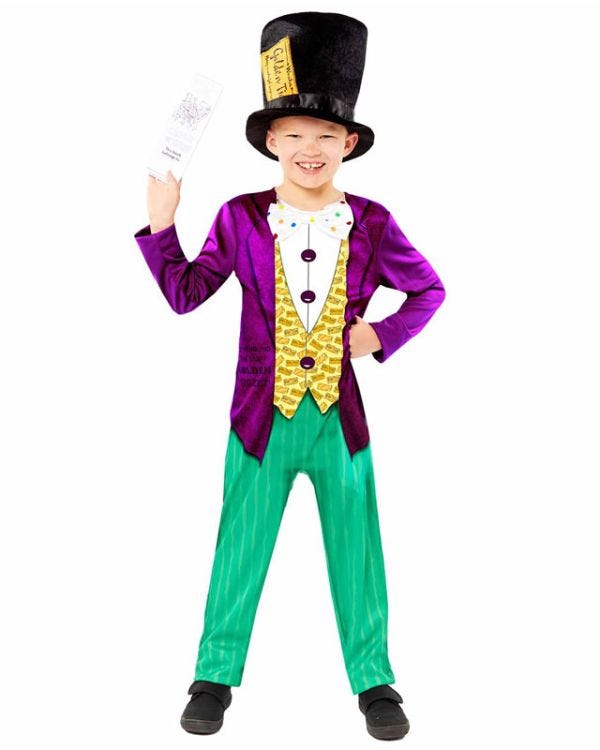 Willy Wonka Sustainable - Childs Costume