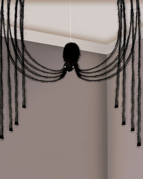 Cascade Spider Decoration - 2.4m