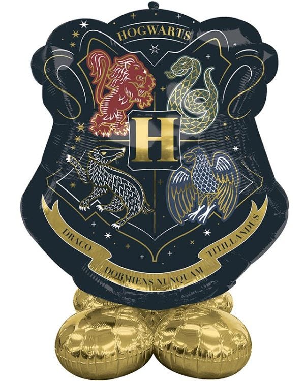 Harry Potter Crest AirLoonz Foil Balloon