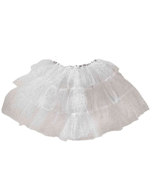 Starlight Silver &amp; White Tutu -3-5 Years