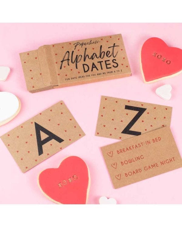 Alphabet Dates Ideas Kit