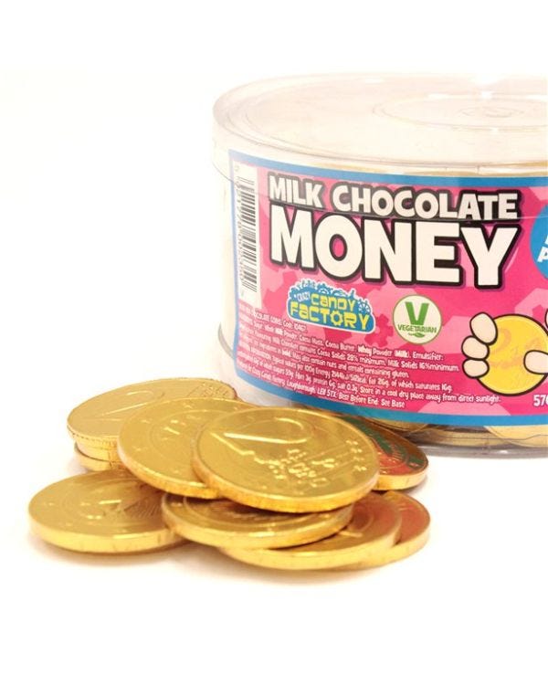 Gold Chocolate Coins - 576g