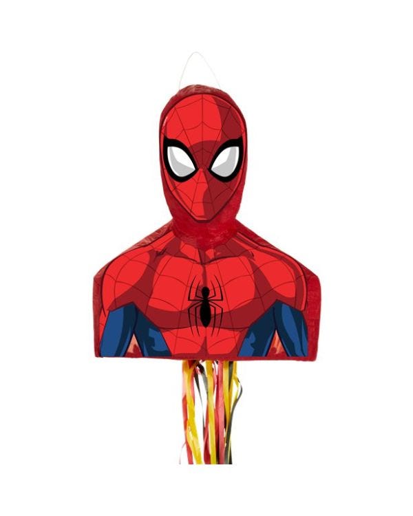 Spider-Man Head Pull Pinata