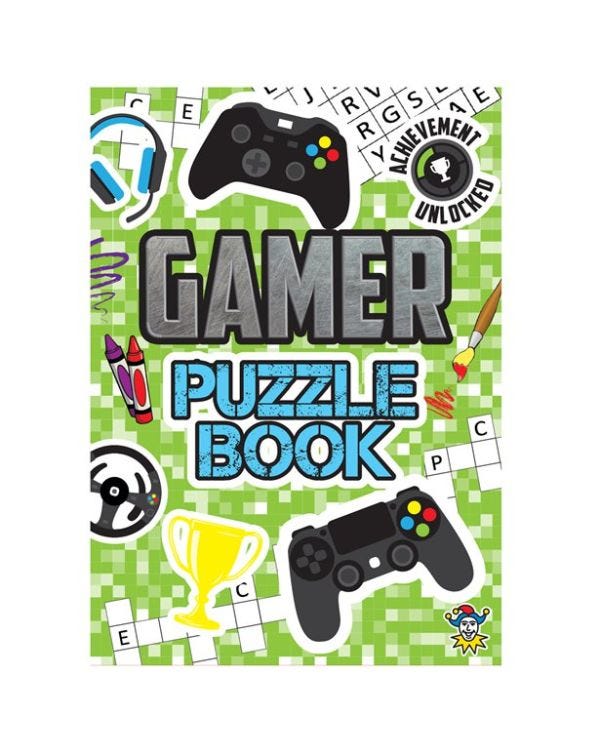 Gamer Mini Puzzle book