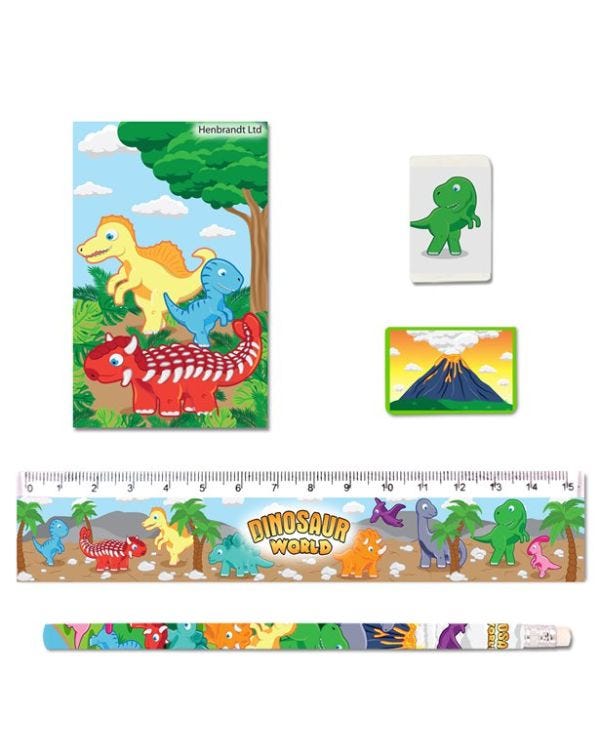 Dinosaur Stationery Set