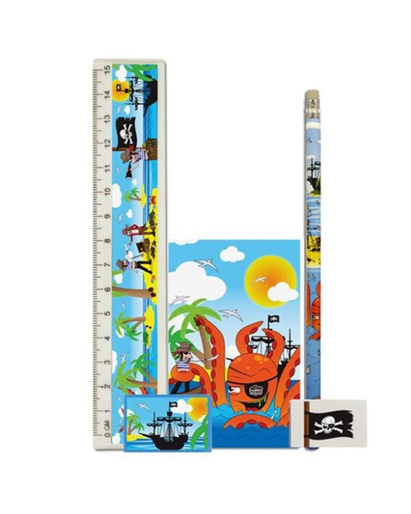 Pirate Stationery Set