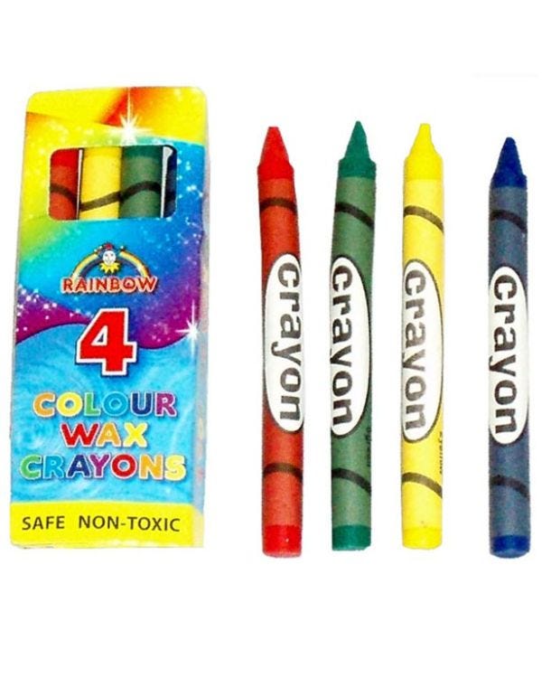 Colour Wax Crayons