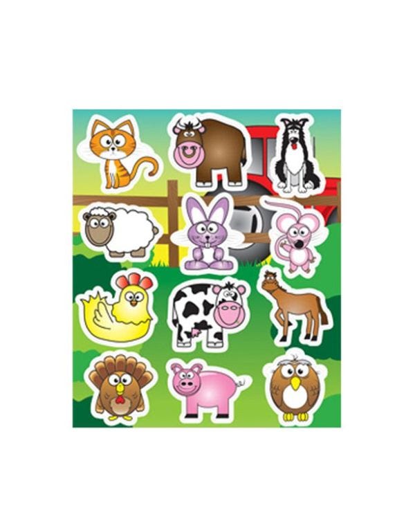 Farm Animals Sticker Sheet