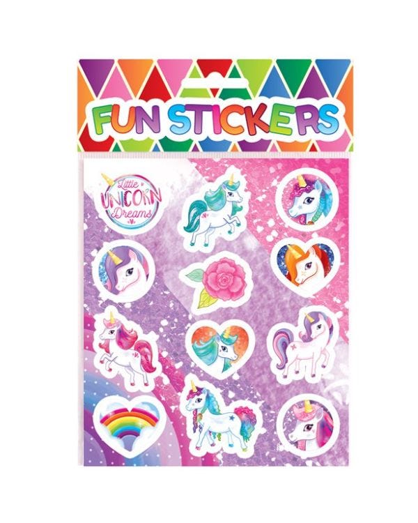 Unicorn Sticker Sheet