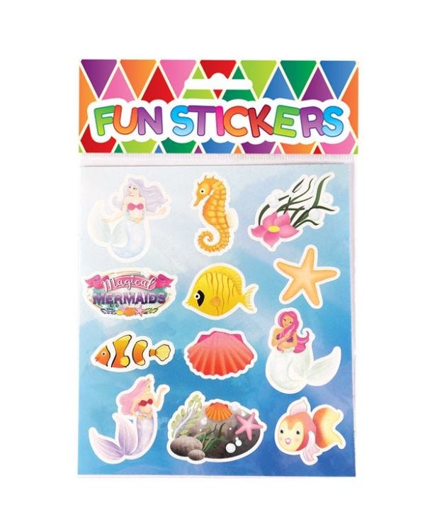 Mermaid Sticker Sheet
