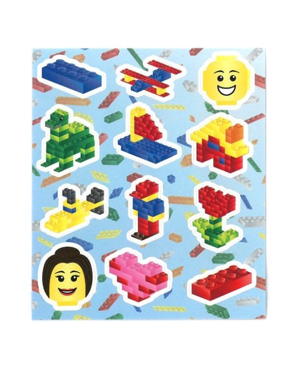 Block Brickz Stickers