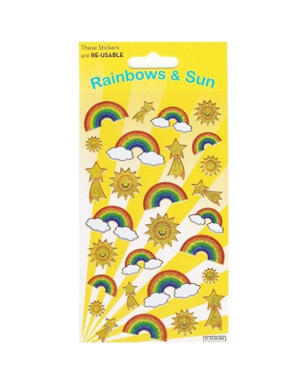 Rainbows Foil Stickers