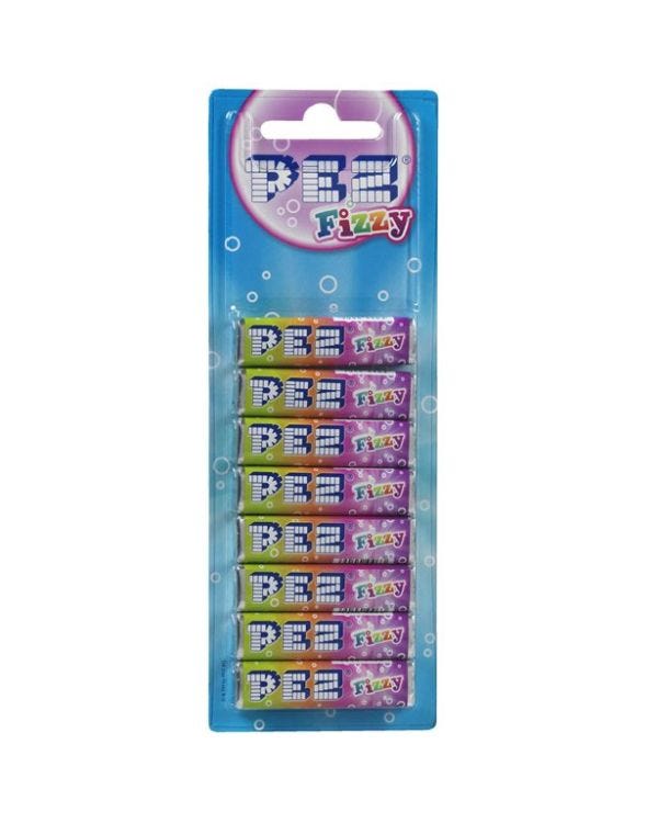 PEZ Fizzy Mix Refills x8