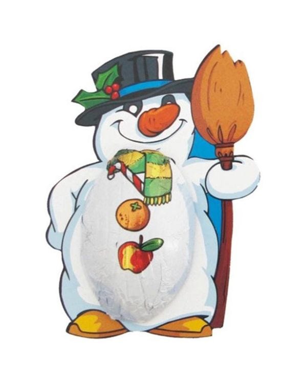 Mr Freeze Snowman Milk Chocolate - 12.5g