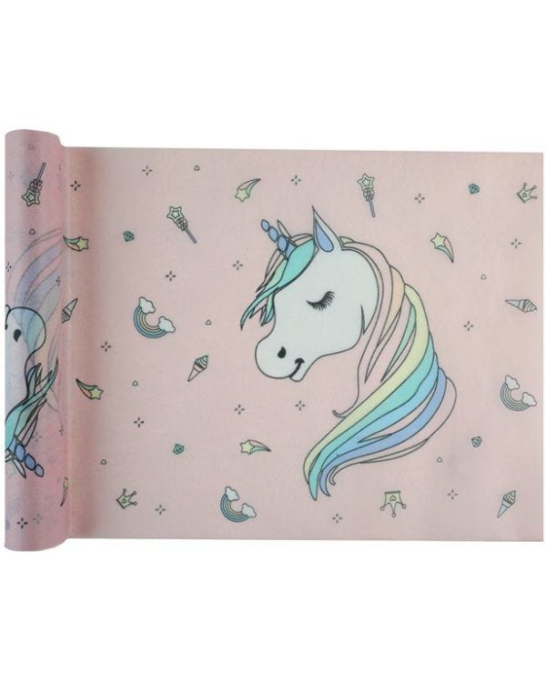 Unicorn Fabric Table Runner - 5m