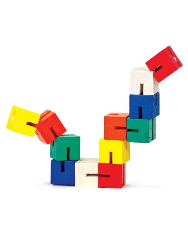 Wooden Twist and Lock Blocks