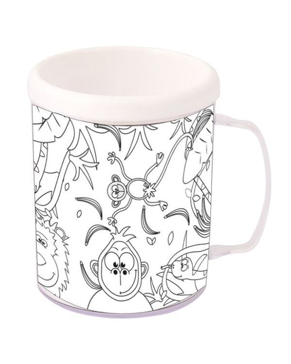 Jungle Colouring Mug