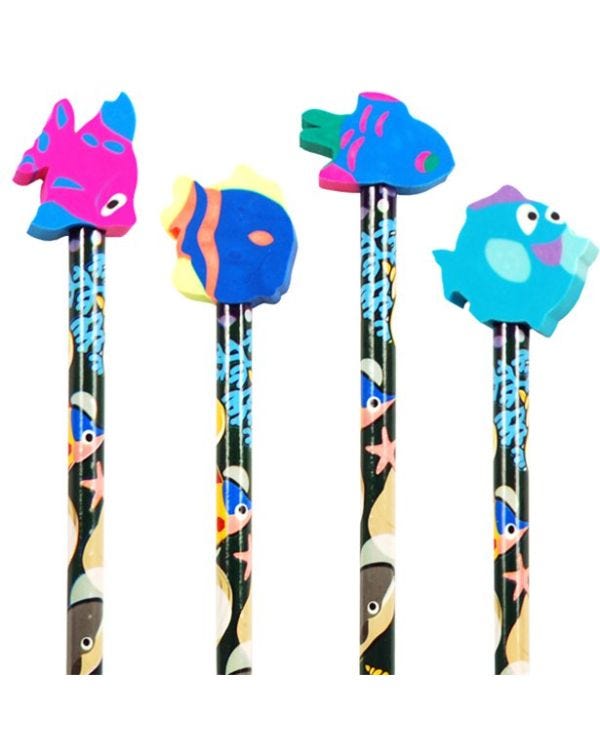 Sealife Pencil with Eraser