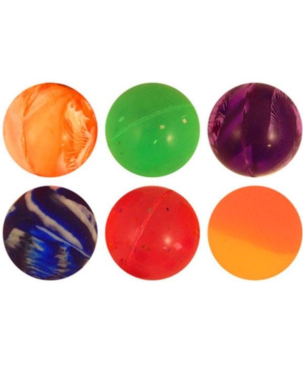 Bouncy Balls - 2.7cm (6pk)