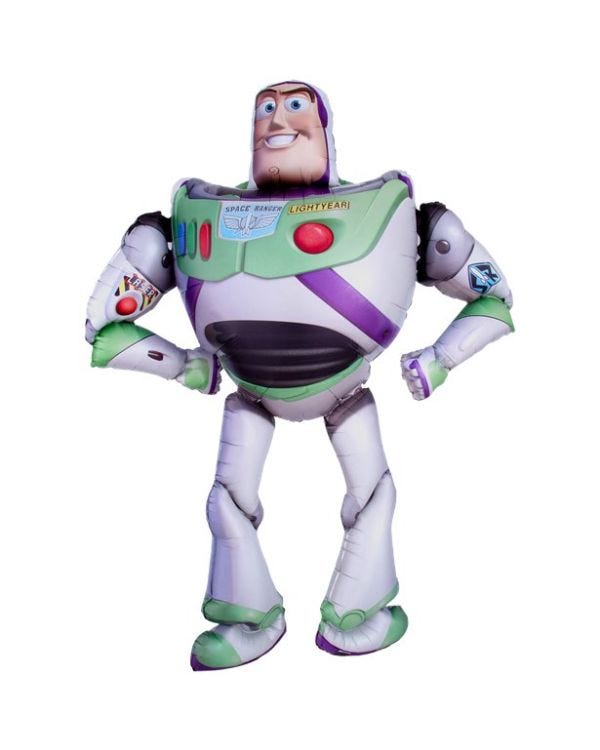 Buzz Giant Foil Airwalker Balloon - 62&quot; x 44&quot;