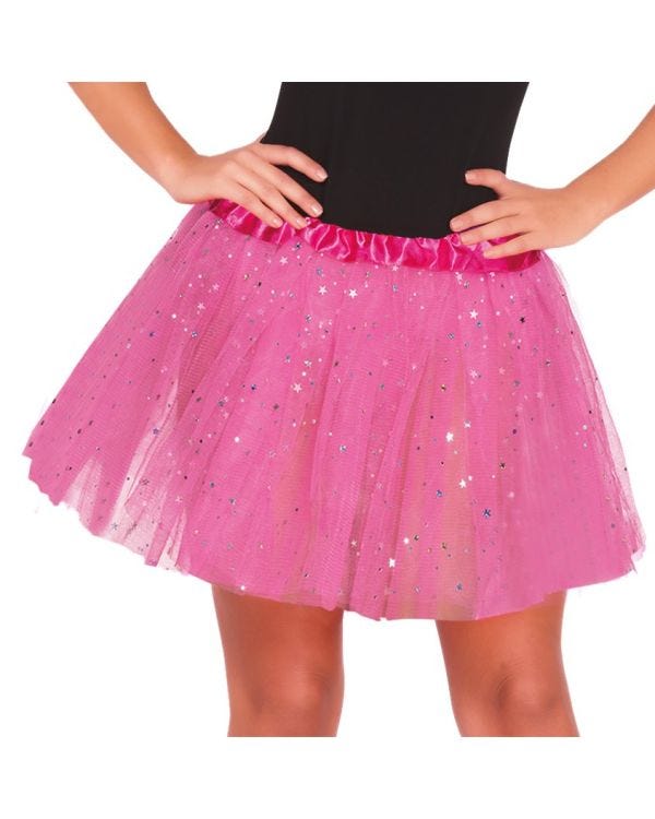 Pink Glitter Tutu - Adult One Size