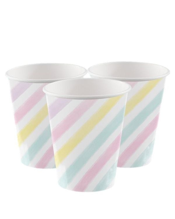 Unicorn Sparkle Paper Cups - 256ml (8pk)